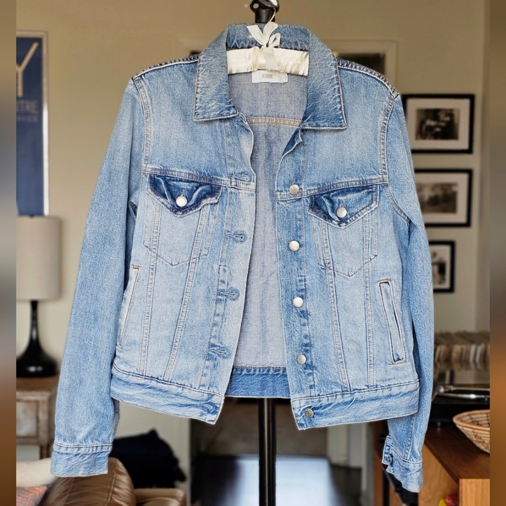 Closed Women's Denim Jacket Made In Italy XL - Picture 2 of 10